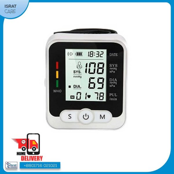 Automatic Digital Wrist Blood Pressure Monitor with Heart Rate Monitor (Copy) - Image 2